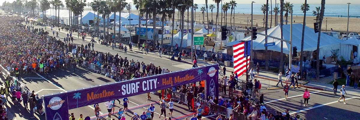 Maraton en Estados Unidos de la Ciudad del Surf