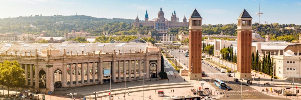 Plaza España, Barcelona, Cataluña (España)